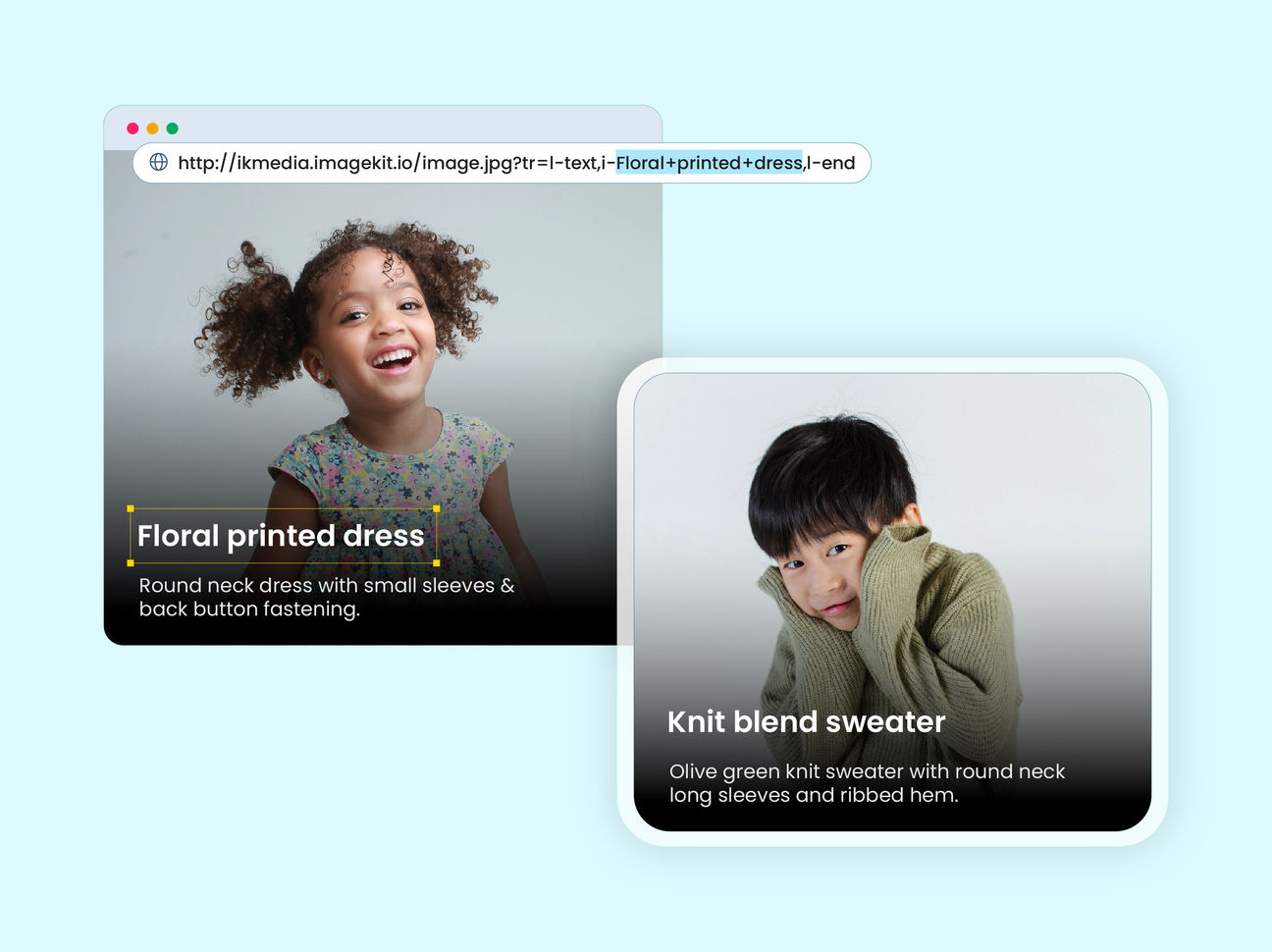Create rich product images in real-time